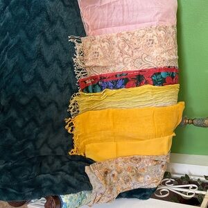 Colorful Patterned Scarves Collection